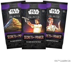 Fantasy Flight Games Star Wars Unlimited TCG Secrets of Power Booster Pack cartas