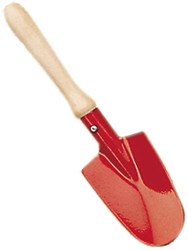 nic pala de juguete roja 22cm - pala de arena para niños