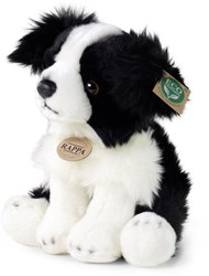 Rappa peluche Border Collie 30 cm juguete ecológico