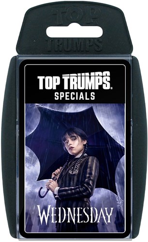 Winning Moves juego de cartas Wednesday - Top Trumps - Serie Netflix