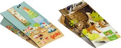 Goki bolsa de papel juguete Holztiger - colorida y práctica