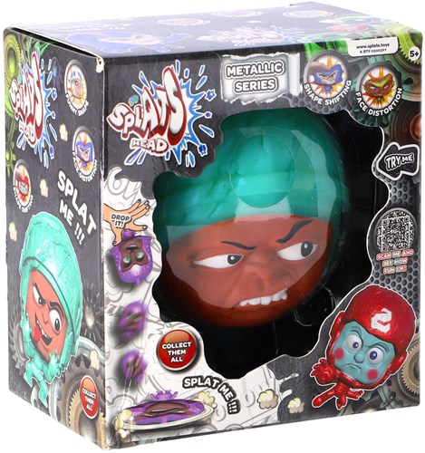 BTF juguete Splats Head Metallic Knight 11 cm cabeza de caballero brillante