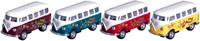 Goki autobús Volkswagen de juguete con motor de retroceso 1:64 metal-2