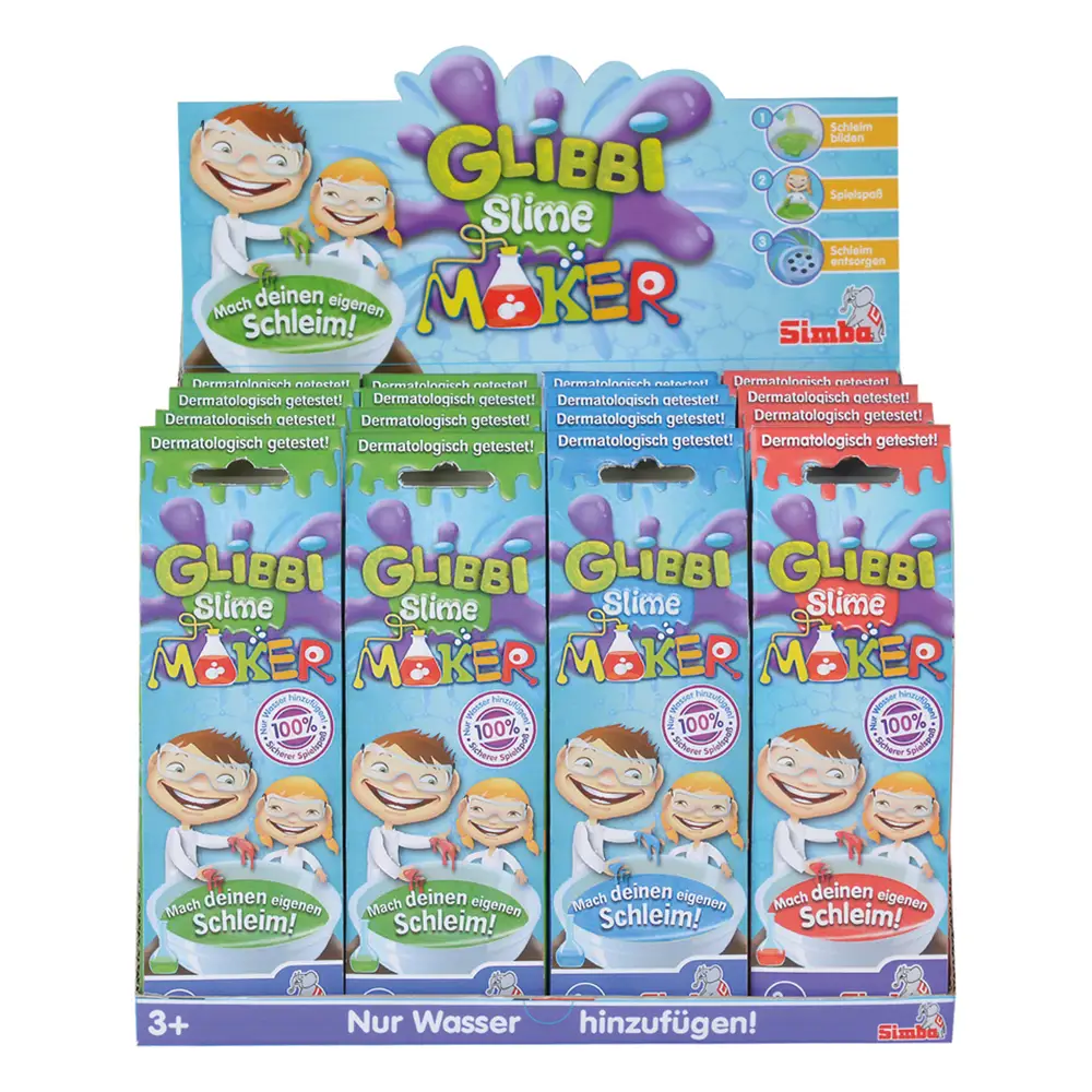 Glibbi Slime Maker set de juguetes - Simba hacer slime para niños