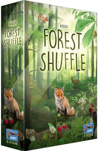Asmodee juego de cartas Forest Shuffle - juego estratégico para amantes de la naturaleza