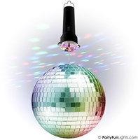 Disco Bal 20cm LED multi colour