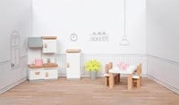 Goki Houten Poppenmeubels Keuken, 20dlg.