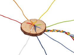 Goki Houten Vlecht Disc Armbanden Maken Knutselset