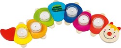 Goki Camila portavelas Vidrio, Madera Multicolor