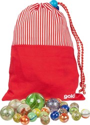 Goki Mon sac de billes, 50 billes