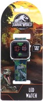 Accutime reloj infantil LED Jurassic World pantalla digital verde