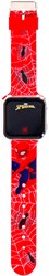 Accutime reloj LED Spider-Man infantil digital rojo con fecha