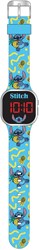 Accutime reloj infantil Stitch LED digital azul - reloj Disney