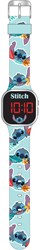 Accutime reloj Stitch LED turquesa reloj infantil digital