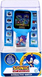 Accutime Sonic smartwatch para niños con cámara selfie y juegos - azul