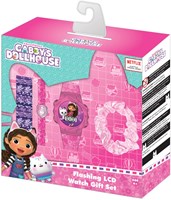 Accutime Gabby's Dollhouse reloj infantil set de regalo multicolor