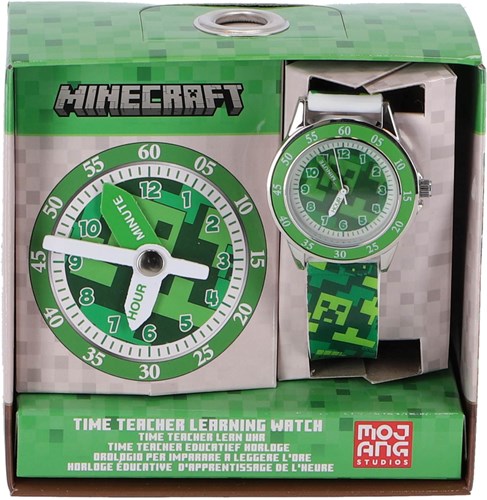 Accutime reloj infantil Minecraft aprender a leer la hora - Time Teacher
