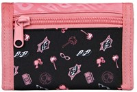Cartera Barbie rosa con cordón y velcro para niños-3