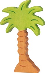 Holztiger Palmboom