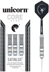 Unicorn dardos punta de acero Core Plus Satinlux 26 gramos multicolor