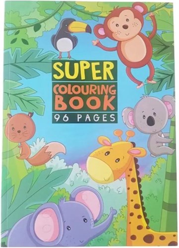van der Meulen libro para colorear Super Libro para Colorear 96 páginas niños-2