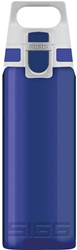 SIGG botella de agua azul 0.6L Tritan sin BPA deportiva