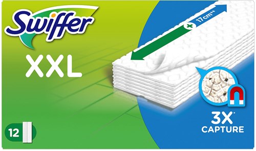 Paños suelo dry maxi xxl Swiffer recambio 12 unidades limpieza