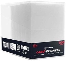 Ultra Pro funda para cartas Card Preserver sleeves caja transparente 100 unidades
