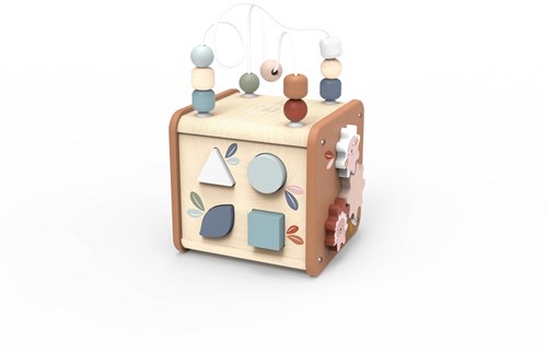 Speedy Monkey - Cubo de actividades 5 en 1 - 20x20x34cm