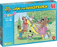Jumbo puzzle Jan van Haasteren Junior tobogán 150 piezas niños