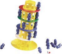 Jumbo Torre de Pisa juego de viaje - juego de acción compacto para niños-3
