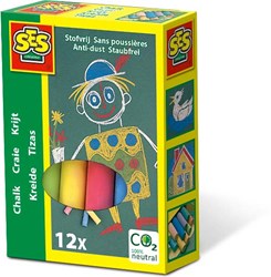 Ses set de tizas 12 colores - tizas para niños