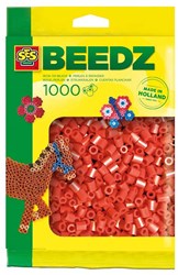 SES Beedz cuentas para planchar rojas 1000 piezas juguete creativo