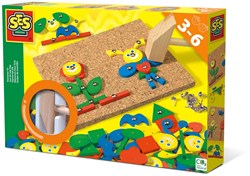 Ses Hamertje Tik Fantasie - Juguete Montessori creativo - Set de manualidades