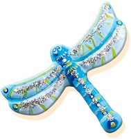 Ses Set creativo mariposas de yeso con purpurina para niños-2