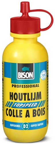 Bison cola para madera topspeed 75 gramos - cola para madera superrápida y transparente para interiores