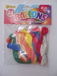 Globos Twisk 24 globos de fiesta de colores BE24