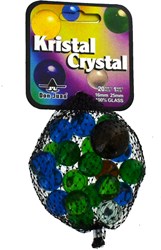 Don Juan canicas Cristal 16mm - set de canicas de vidrio 21 piezas
