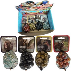 Dinosaurios Marble Mix 16mm 20pcs Net 4ass Dsp