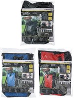 Dunlop bolsa de bicicleta impermeable 24x14x47 cm con correa y reflector