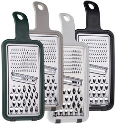 Alpina rallador multiusos cocina 28,5x12cm acero inoxidable verde