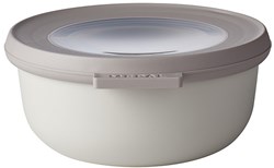 Mepal bol multiusos Cirqula 350 ml - Nordic white - recipiente hermético
