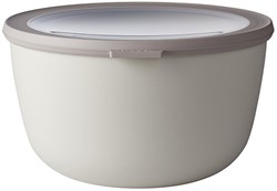 Mepal bol multiusos Cirqula recipiente redondo 3000ml - Nordic white - hermético