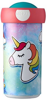 Mepal vaso escolar Campus 300 ml Unicorn - hermético y resistente