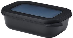 Mepal bol multiusos Cirqula caja de conservación 500ml rectangular nordic black
