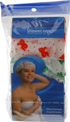 Bathroom Solutions gorro de ducha set 3 piezas - protección cabello multi