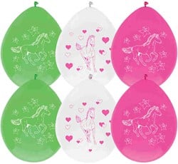Ballonnen Paarden, 6st.
