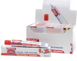 Collall 12 Tubos Pegamento Multiusos Collall 50ml