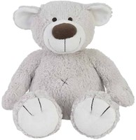 Happy Horse peluche Oso Baggio gris 40cm - osito de peluche suave