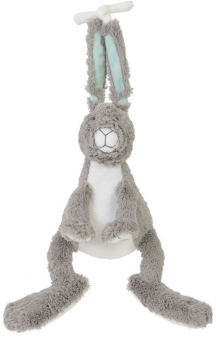 Happy Horse peluche conejo música gris - Rabbit Twine 24 cm regalo bebé